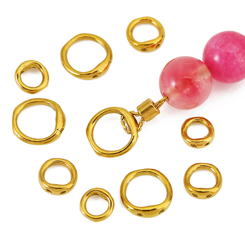 Jewelry Making Hardware - 30pcs 5/6/8mm Stainless Steel Beading Supplies