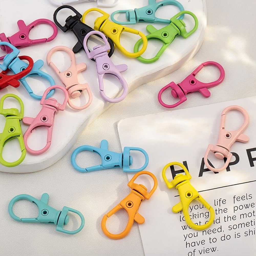 Jewelry Making Hardware - 10pcs Colored Alloy Painted Fish Mouth