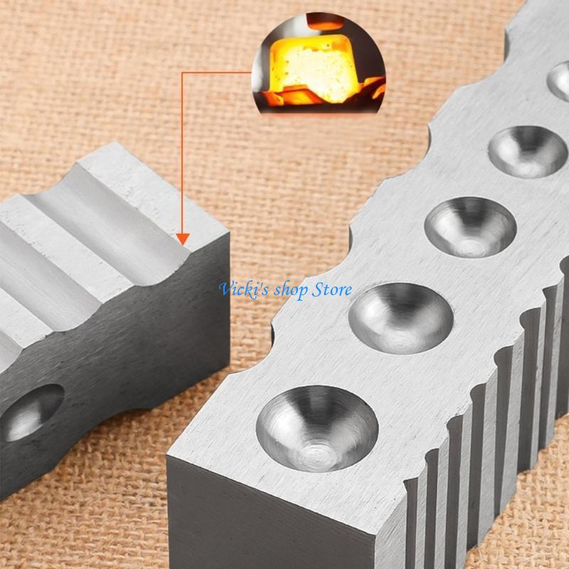 Jewelry Making Hammer - Unique Jewelry Carving Tool with Grooves