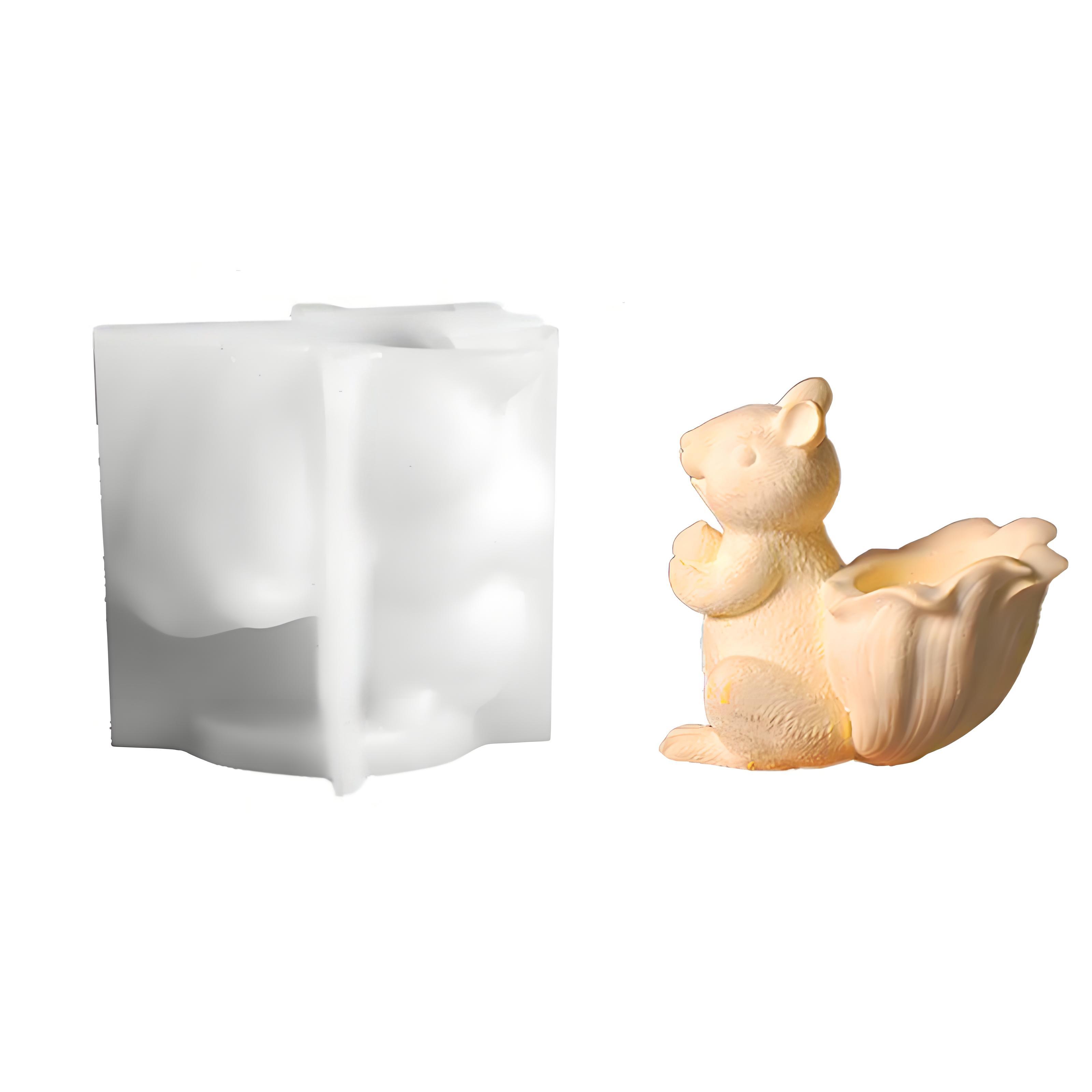 Jewelry Making For Beginners - Cute squirrel storage mold handmade mold