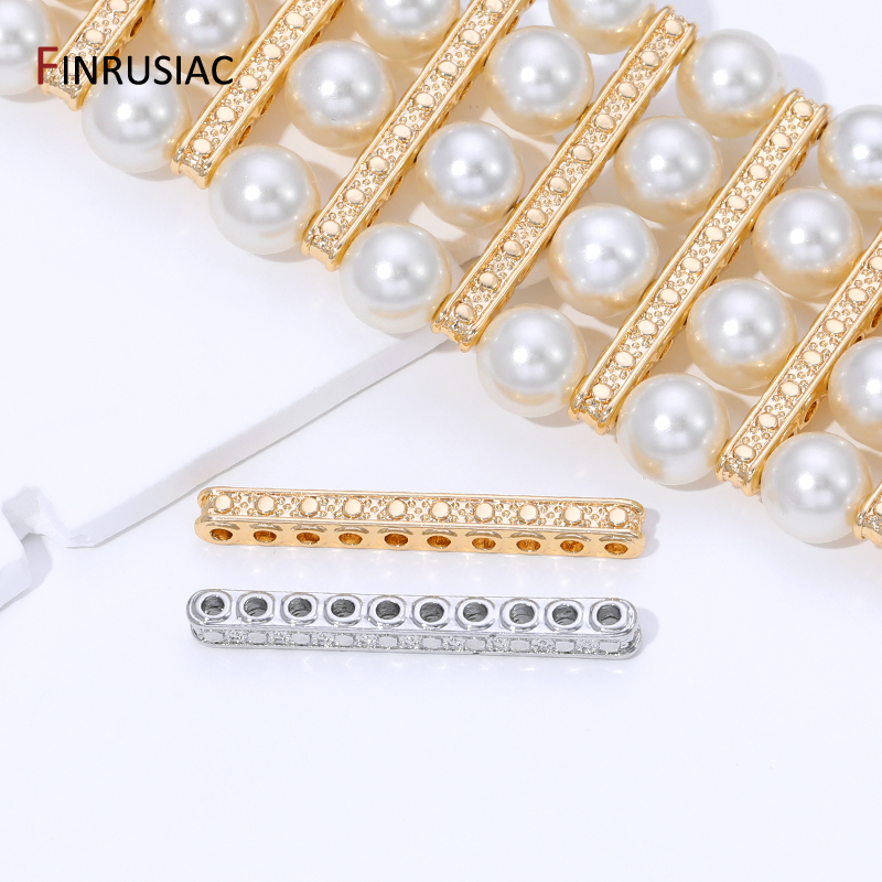Jewelry Making Items - 14K Gold Plated Brass Zircon Beads