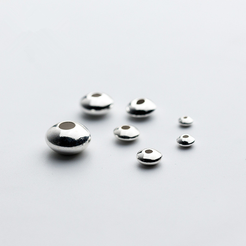 10pcs 3/4/5/6/7/8mm Real 925 S - Jewelry Making Silver ulasan dan harga