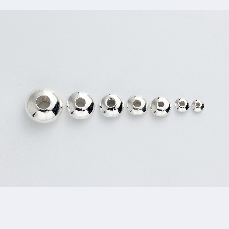 10pcs 3/4/5/6/7/8mm Real 925 S - Jewelry Making Silver ulasan dan harga