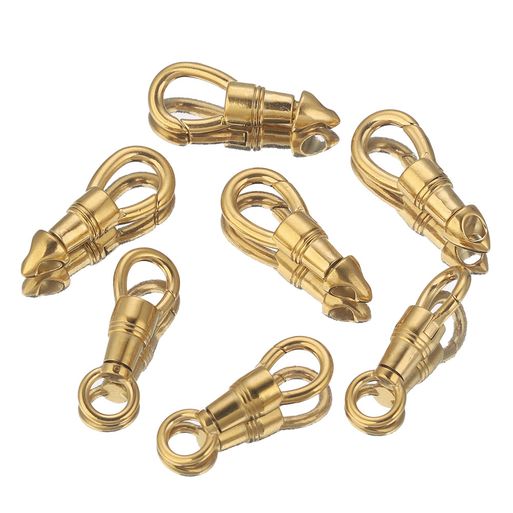 2pcs/lot Stainless Steel Bag K - Jewelry Making Hardware ulasan dan harga