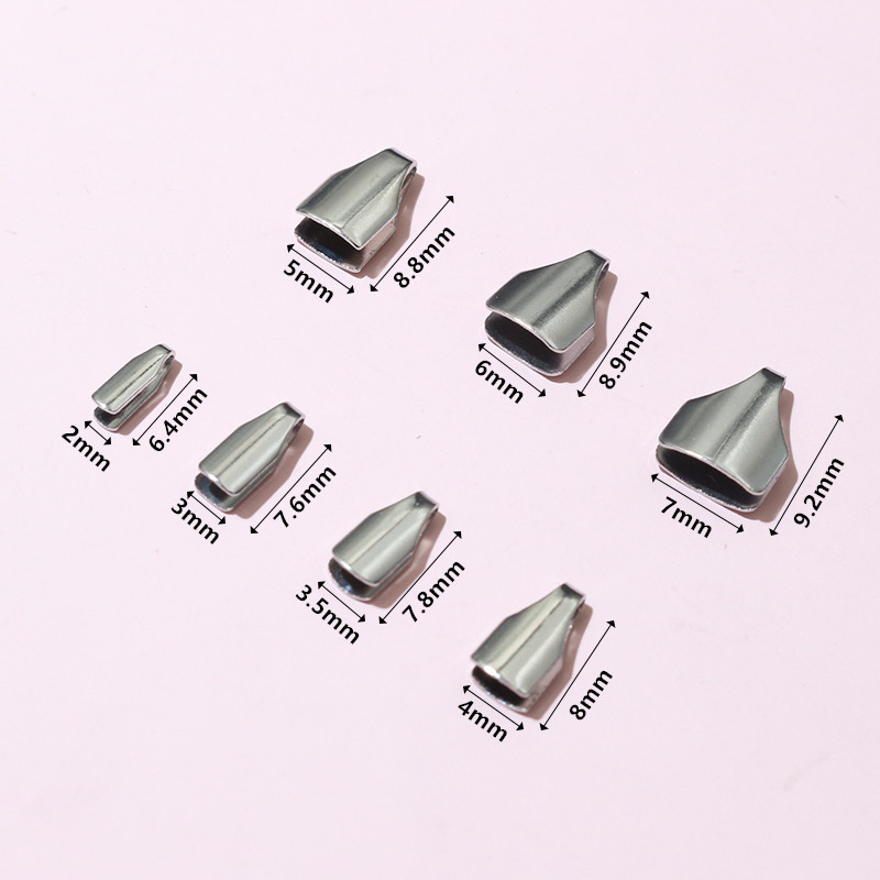 100pcs Stainless Steel 2-7mm F - Jewelry Making Necklaces ulasan dan harga