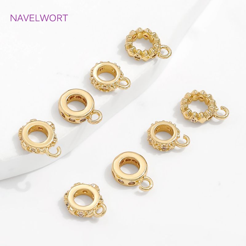 14K Gold Plated Bail Holder Fo - Jewelry Making Items ulasan dan harga
