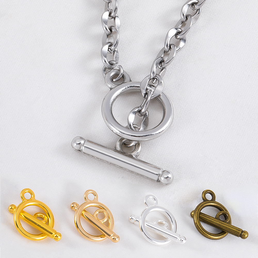 10Sets/lot Metal OT Clasps Con - Jewelry Making Articles ulasan dan harga