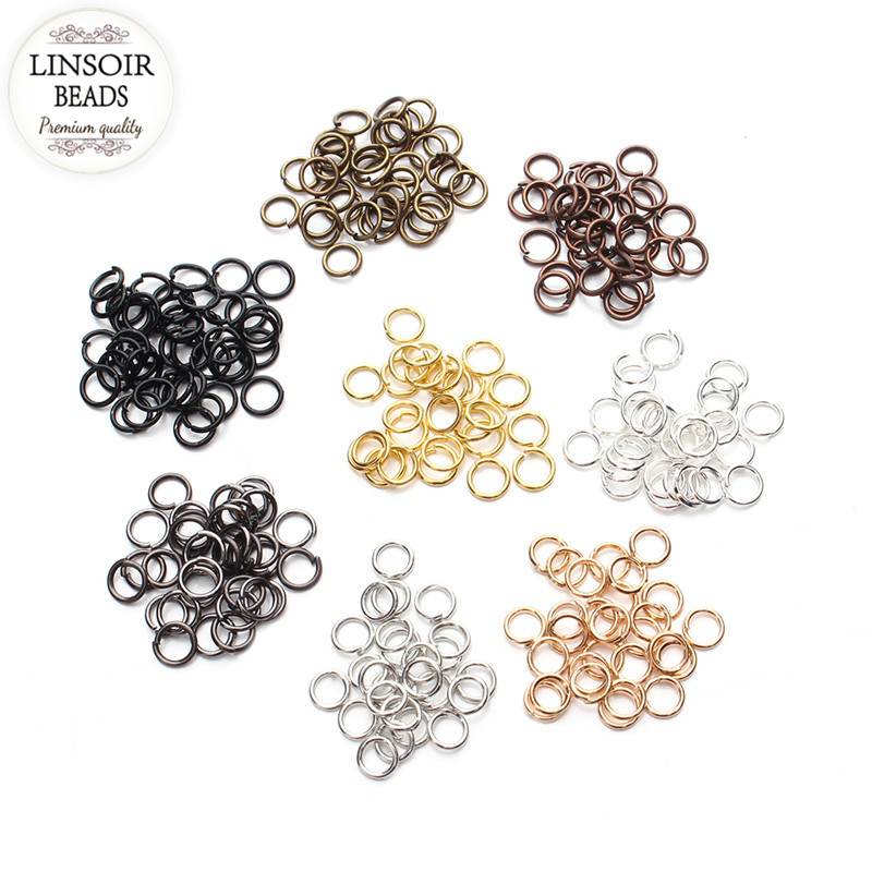 50-200Pcs 3-20mm Open Jump Rin - Jewelry Making Looper Tool ulasan dan harga