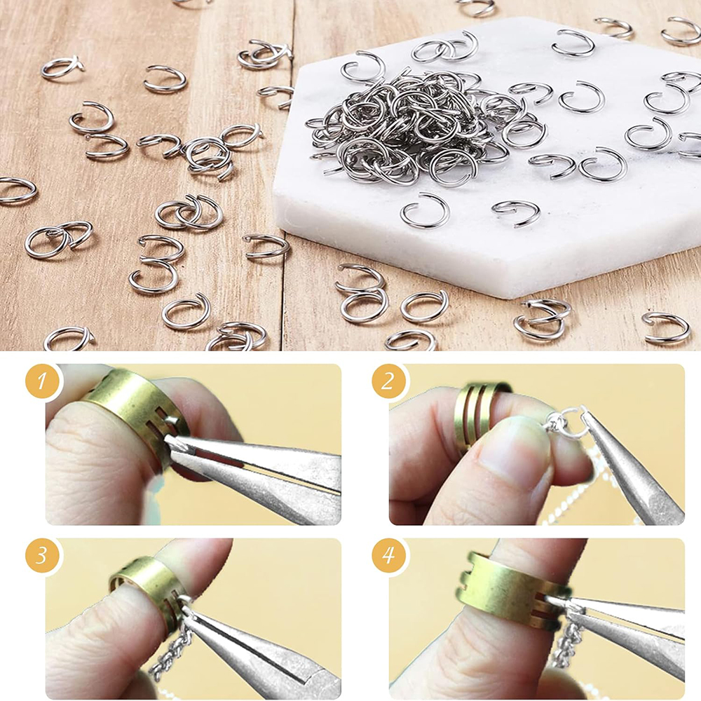 1200pcs Stainless Steel Jump R - Jewelry Making Looper Tool ulasan dan harga