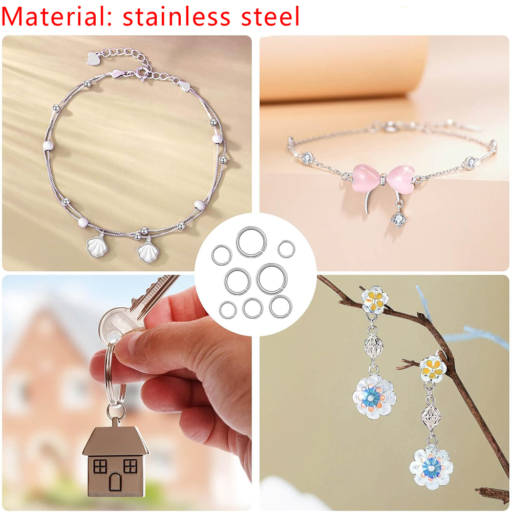 1200pcs Stainless Steel Jump R - Jewelry Making Looper Tool ulasan dan harga