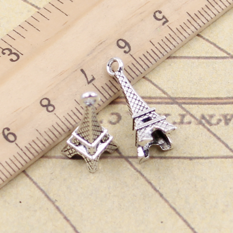 20pcs Charms Eiffel Tower Pari - Jewelry Making Paris ulasan dan harga