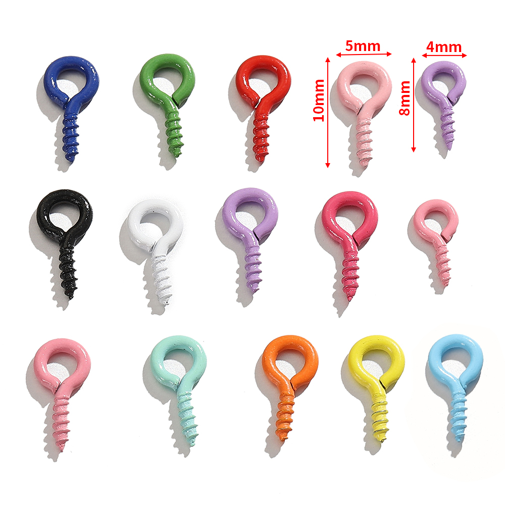 100pcs Color Small Spiral Shee - Jewelry Making Looper Tool ulasan dan harga