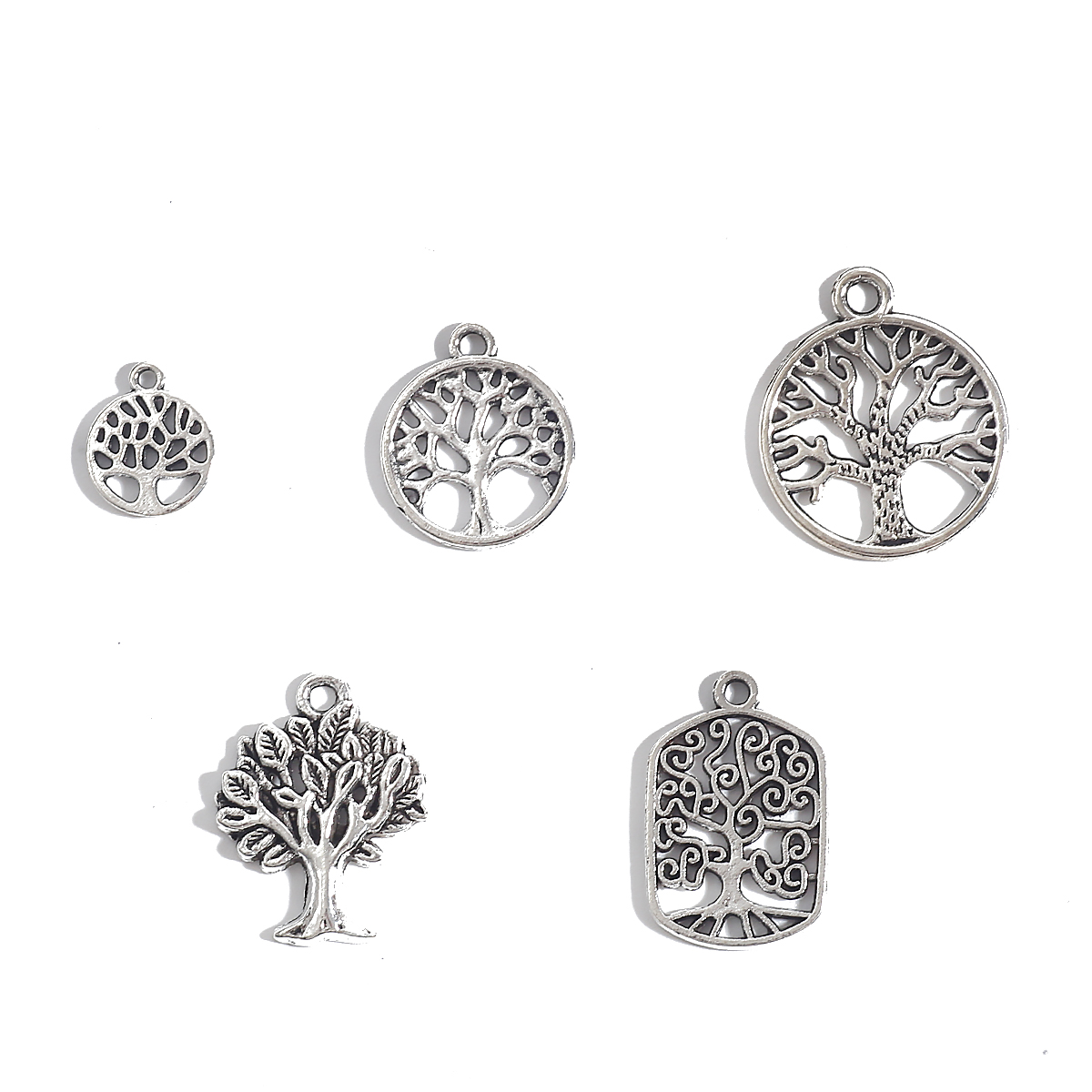 Antique Silver Plated Connecto - Jewelry Making Silver ulasan dan harga
