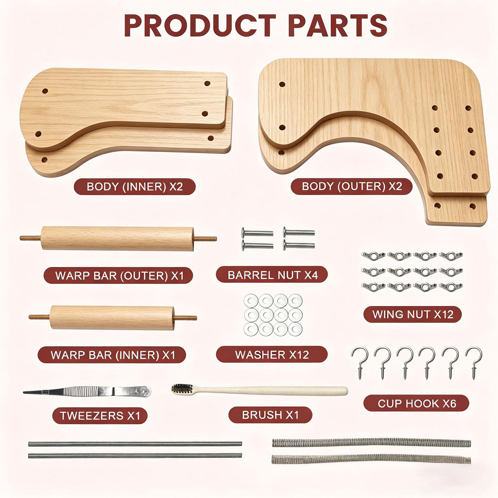 Adjustable Standing Bead Loom  - Jewelry Making For Beginners ulasan dan harga