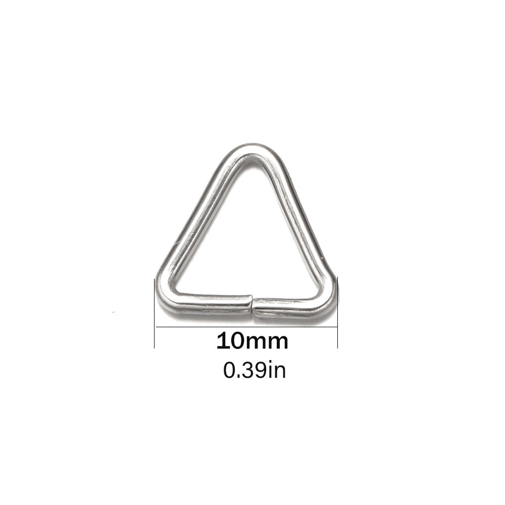100pcs Stainless Steel Open Tr - Jewelry Making Looper Tool ulasan dan harga
