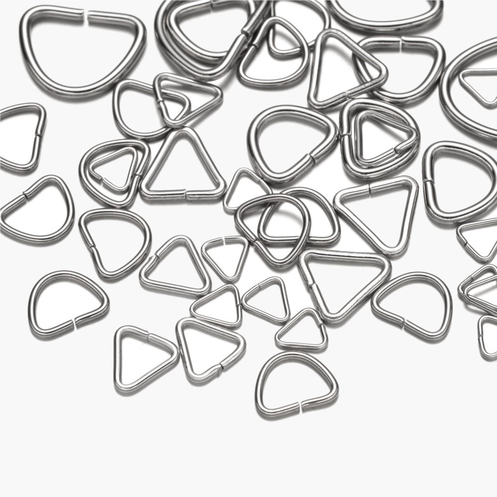 100pcs Stainless Steel Open Tr - Jewelry Making Looper Tool ulasan dan harga