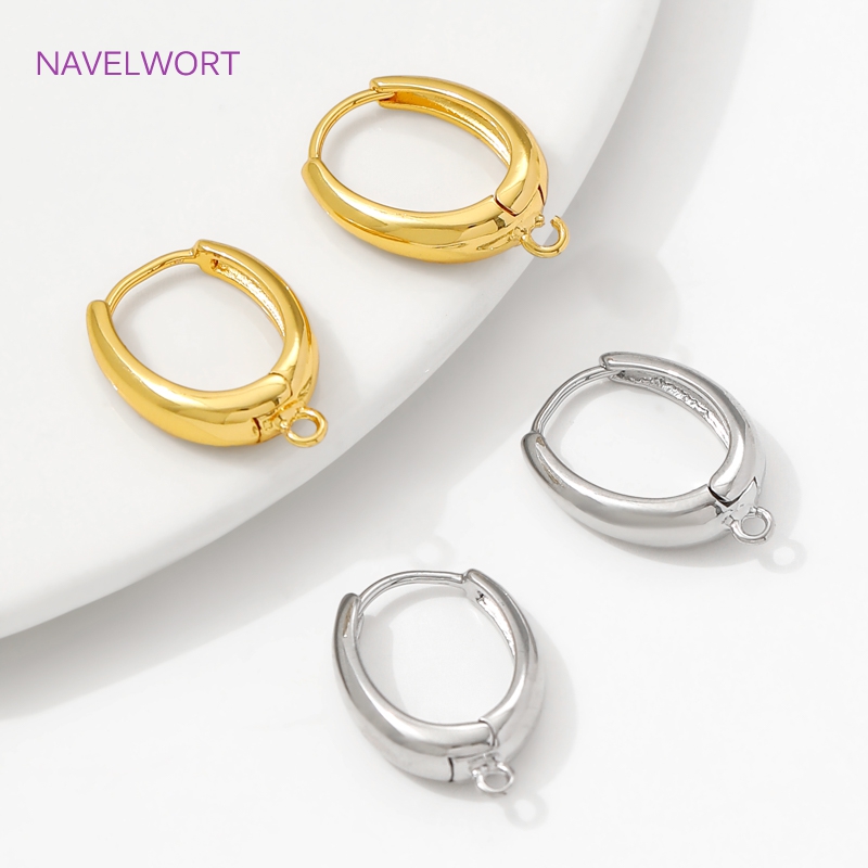 18K Gold Plated Brass Earwires - Jewelry Making Items ulasan dan harga