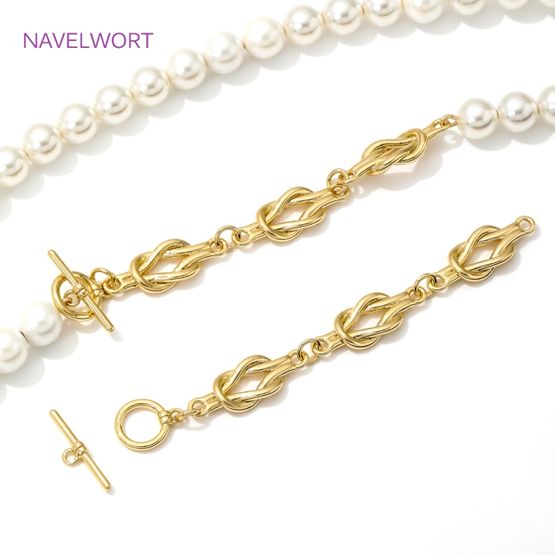 18K Gold Plated OT Clasps Togg - Jewelry Making Items ulasan dan harga