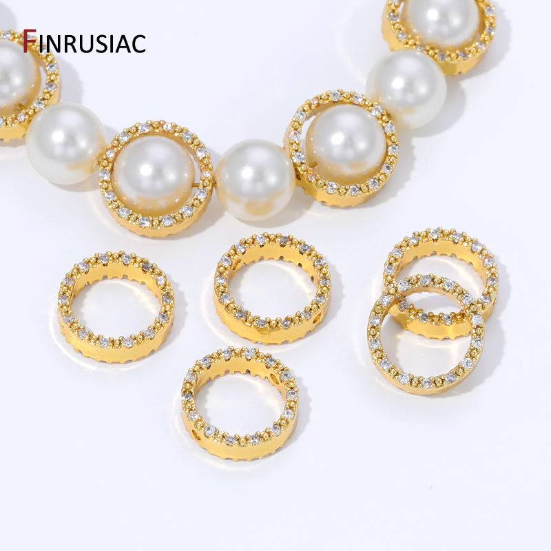 18K Gold Plated Brass Zircon R - Jewelry Making Items ulasan dan harga