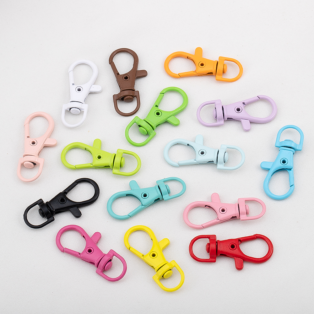 10pcs Colored Alloy Painted Fi - Jewelry Making Hardware ulasan dan harga