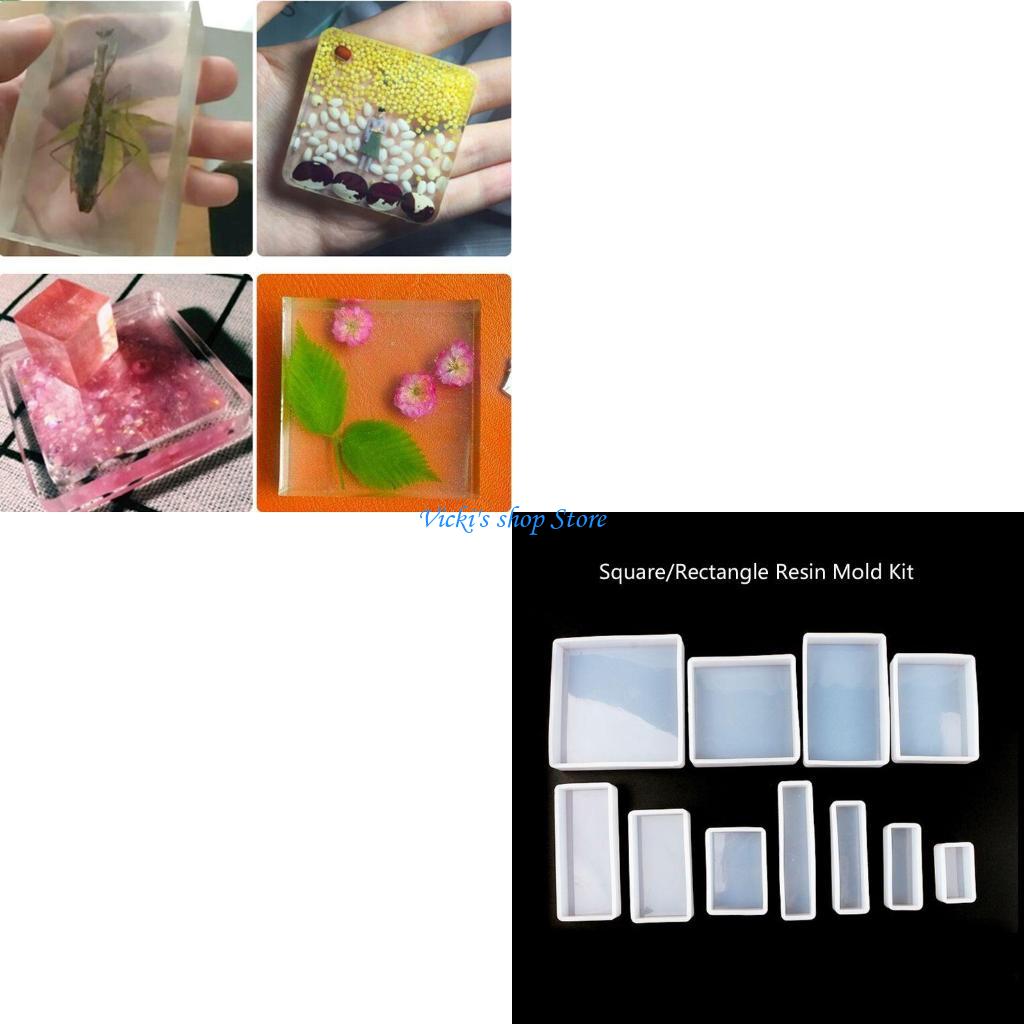 Silicone Epoxy Resin Molds for - Jewelry Making For Beginners ulasan dan harga