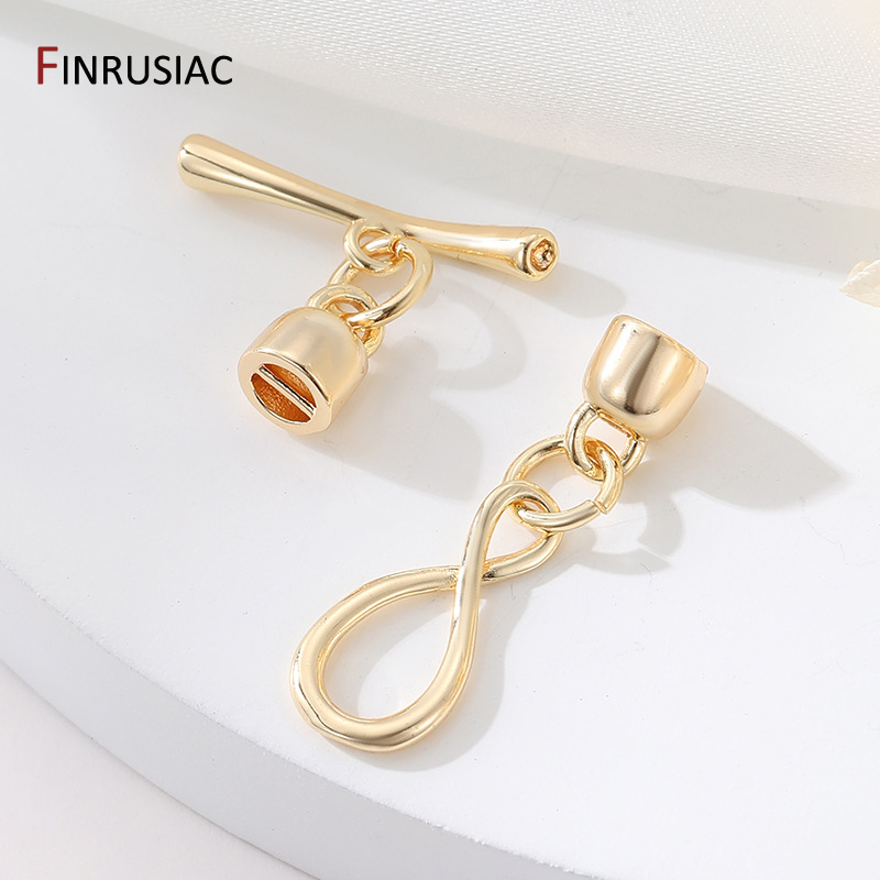 14K Gold Plated Infinity Symbo - Jewelry Making Items ulasan dan harga