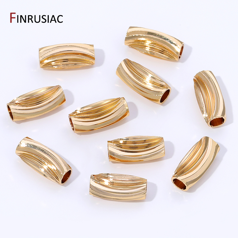 14K Gold Plated Brass Stripe T - Jewelry Making Items ulasan dan harga