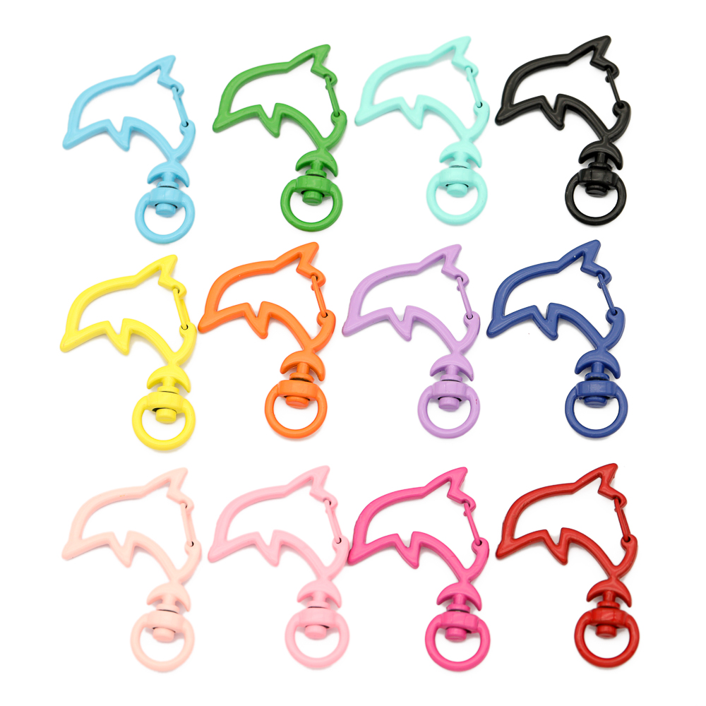 10pcs Candy Colors Metal Dolph - Jewelry Making Hardware ulasan dan harga