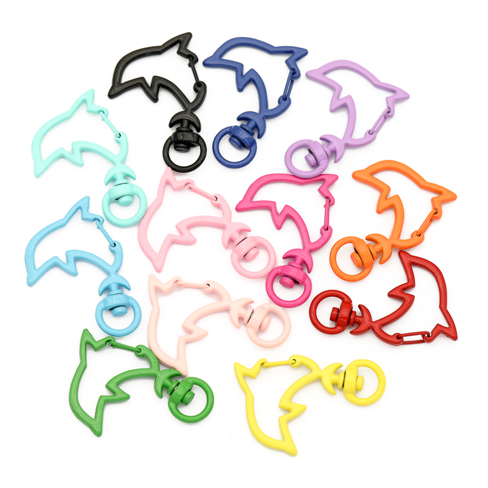 10pcs Candy Colors Metal Dolph - Jewelry Making Hardware ulasan dan harga