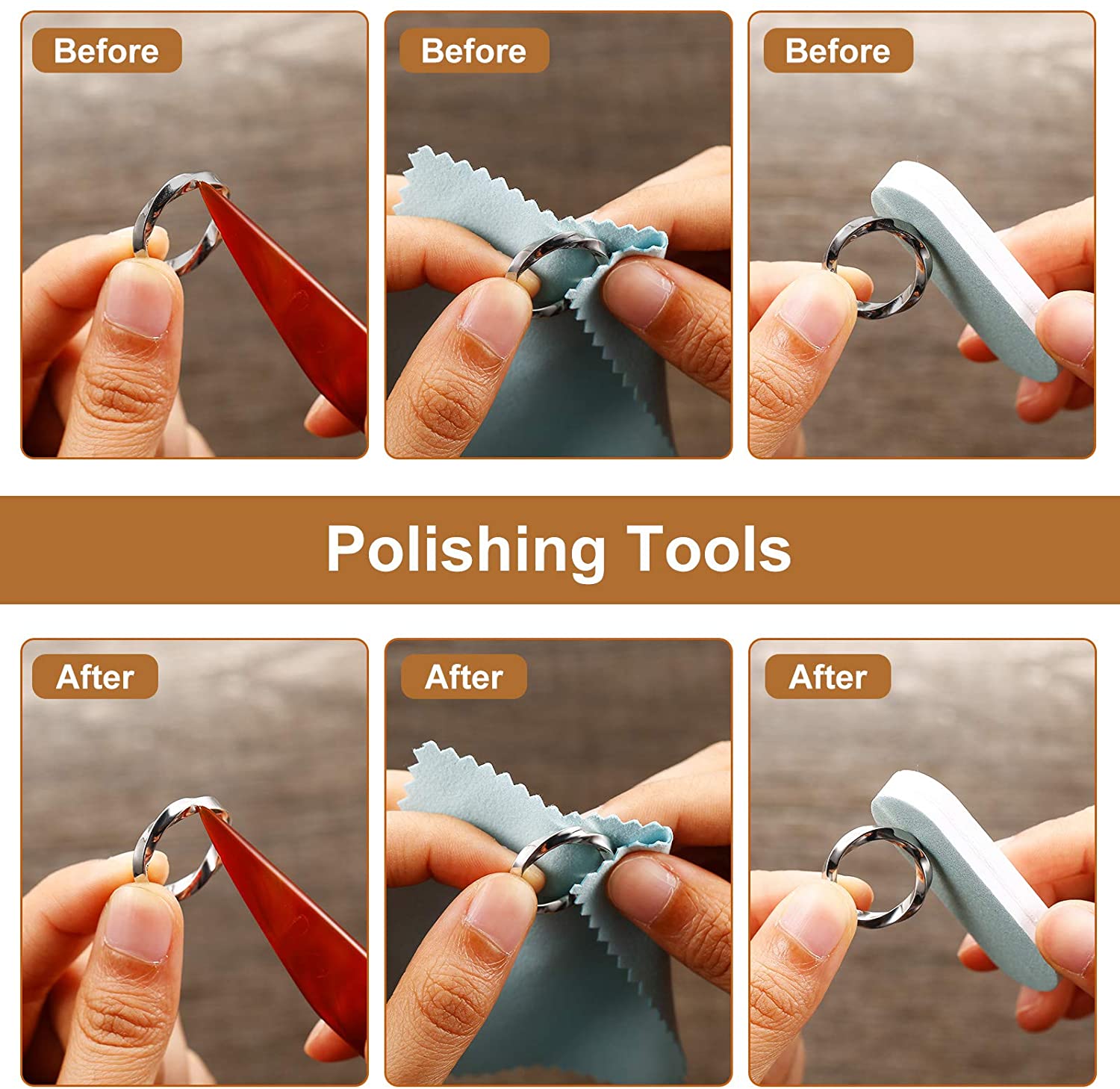 11 Pieces Of US UK Ring Mandre - Jewelry Making Hammer ulasan dan harga