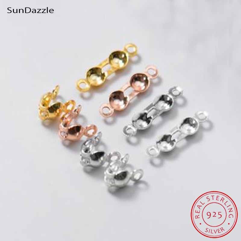 4pcs Genuine Real Pure Solid 9 - Jewelry Making Hardware ulasan dan harga