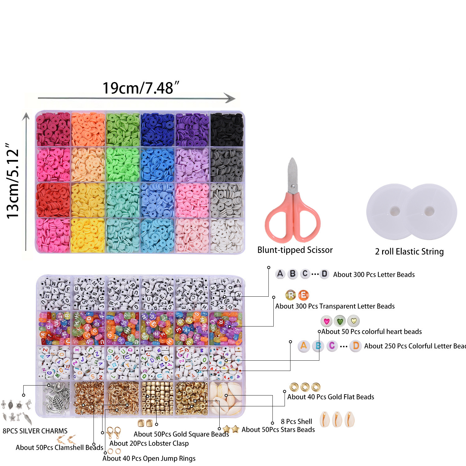Clay Beads Bracelet Making Kit - Jewelry Making For Beginners ulasan dan harga
