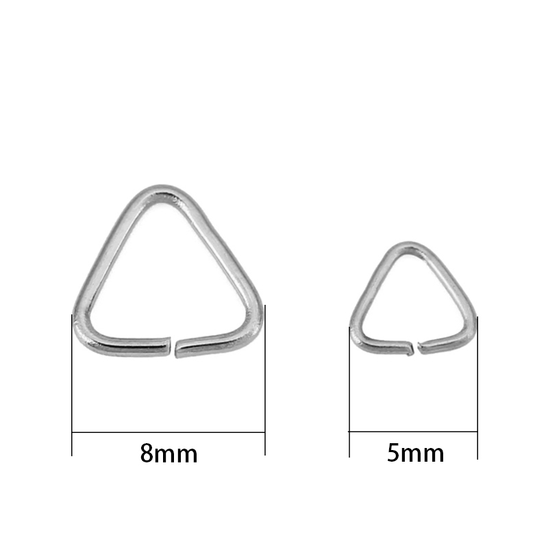 50pcs 5mm 8mm Stainless Steel  - Jewelry Making Looper Tool ulasan dan harga
