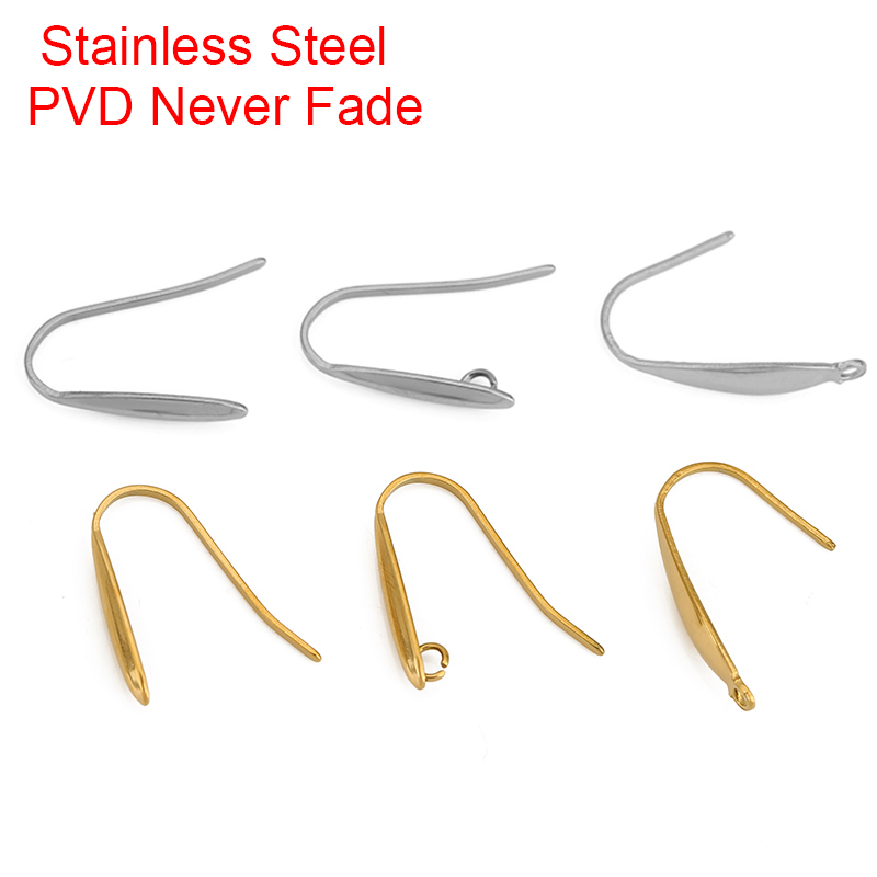 10pcs Never Fade Stainless Ste - Jewelry Making Hardware ulasan dan harga
