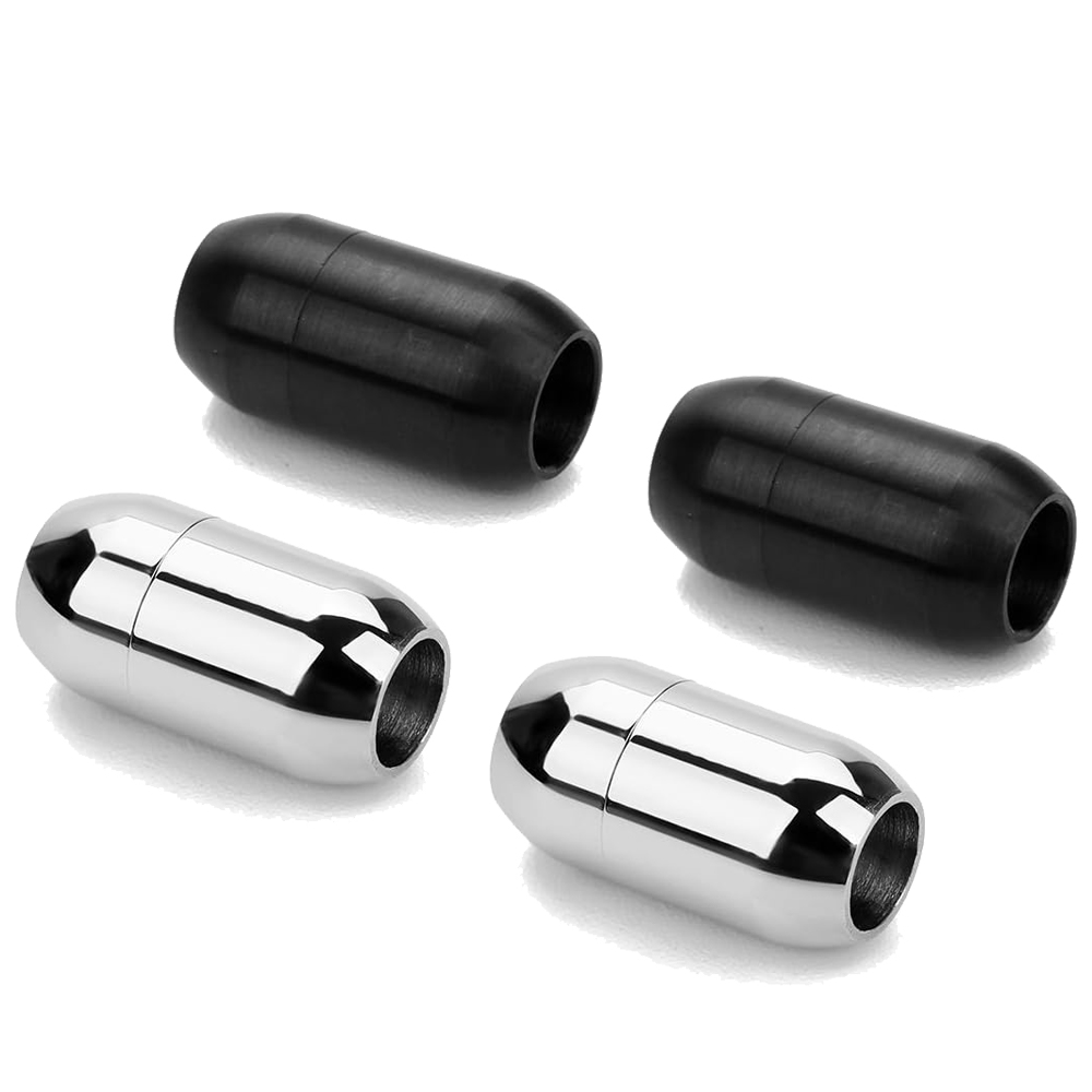 2pcs Stainless Steel Magnetic  - Jewelry Making Articles ulasan dan harga