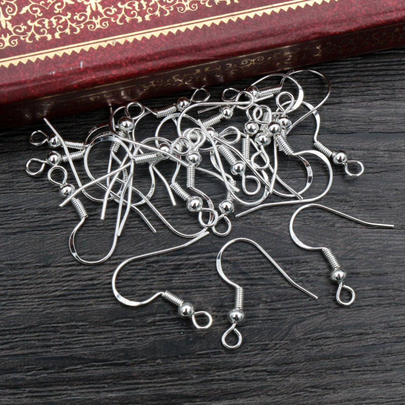 50pcs 16mm 925 Sterling Silver - Jewelry Making Hardware ulasan dan harga