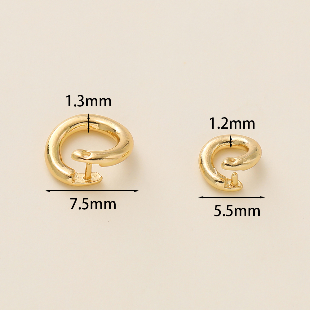 10Pcs 14/18K Gold Color Plated - Jewelry Making Looper Tool ulasan dan harga