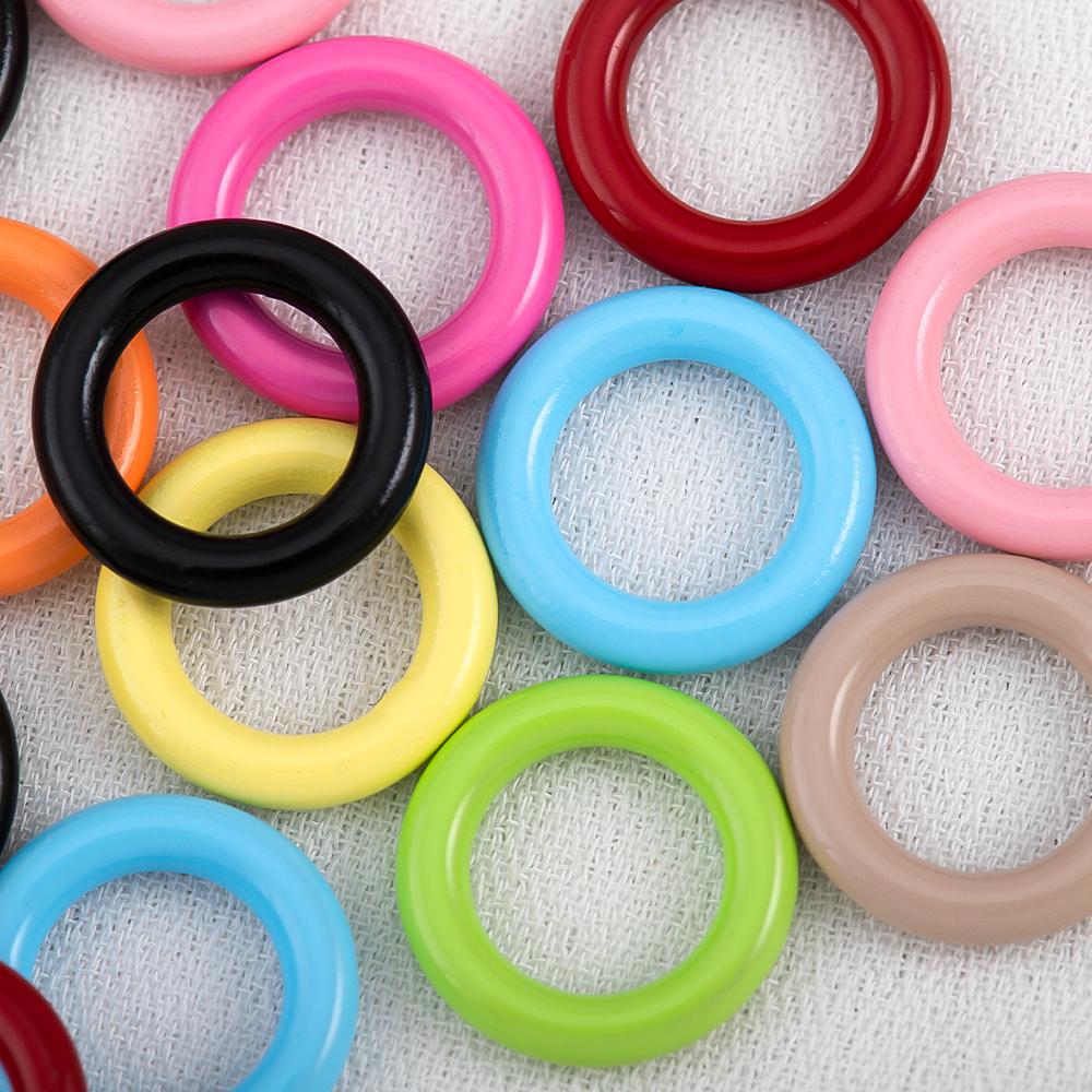 50pcs Enamel Closed Jump Rings - Jewelry Making Looper Tool ulasan dan harga