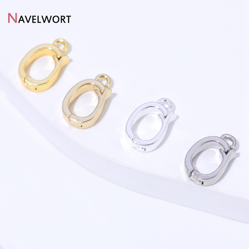 14K/18K Gold Plated Brass Meta - Jewelry Making Hardware ulasan dan harga
