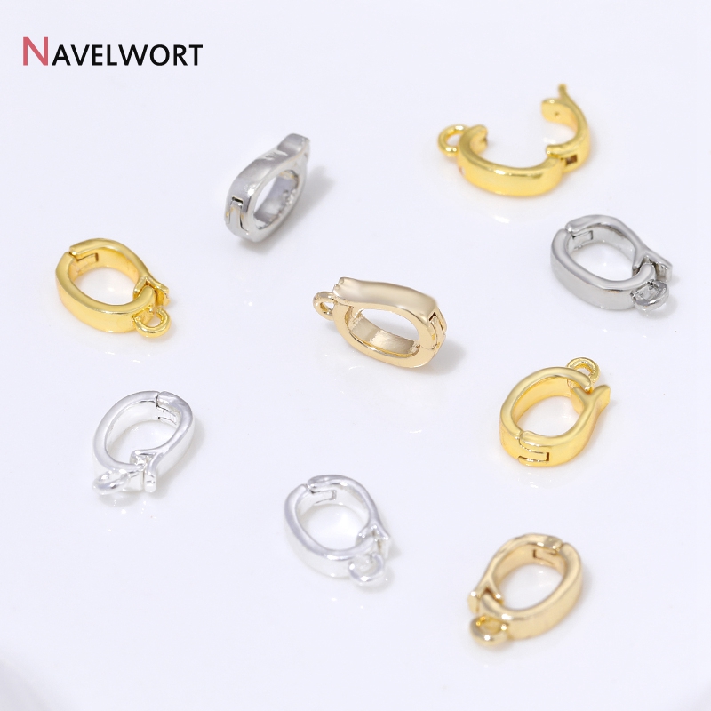14K/18K Gold Plated Brass Meta - Jewelry Making Hardware ulasan dan harga