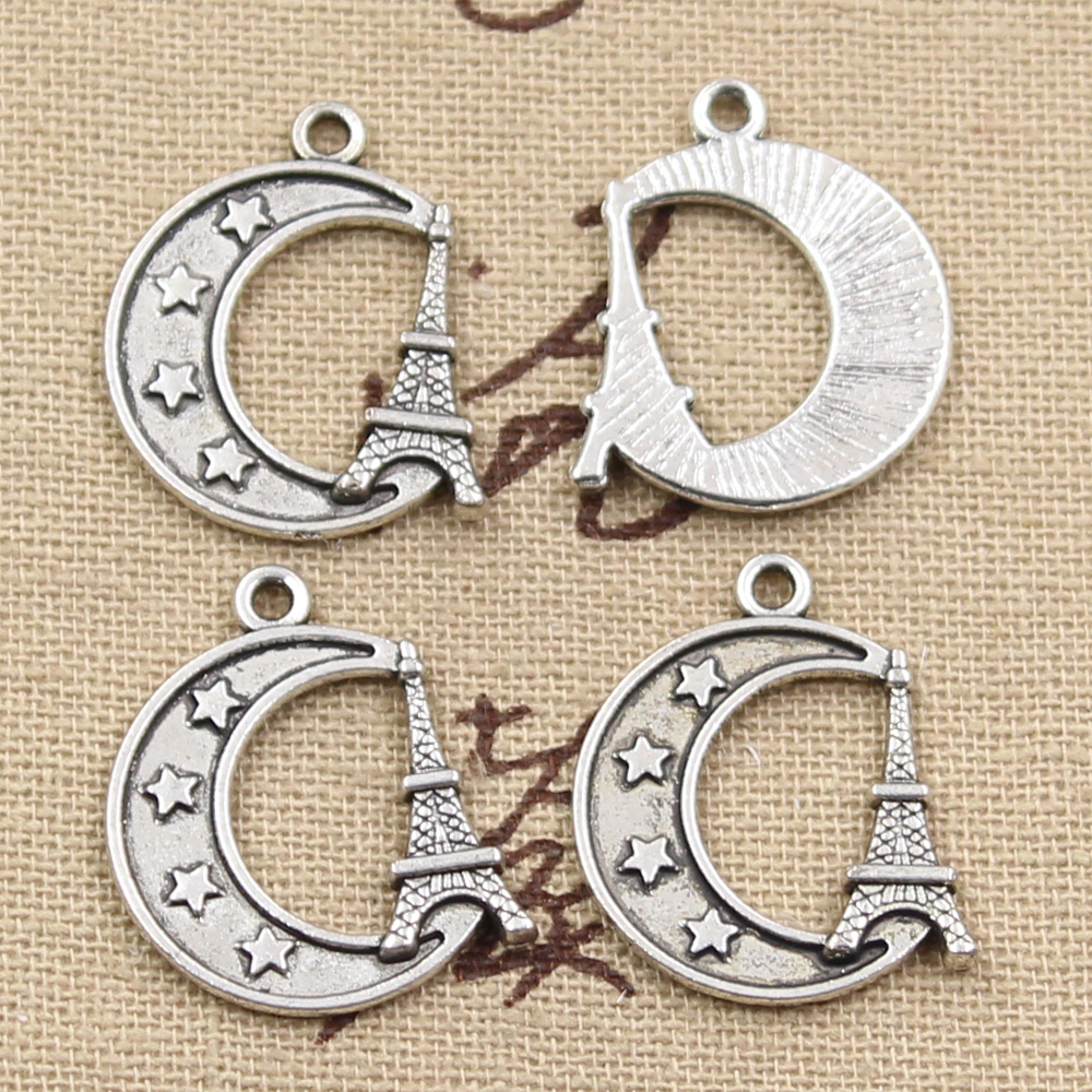 30pcs Charms Eiffel Tower Pari - Jewelry Making Paris ulasan dan harga