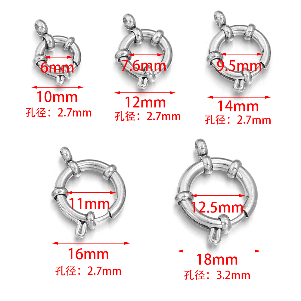 2pcs 316 Stainless Steel Sailo - Jewelry Making Necklaces ulasan dan harga