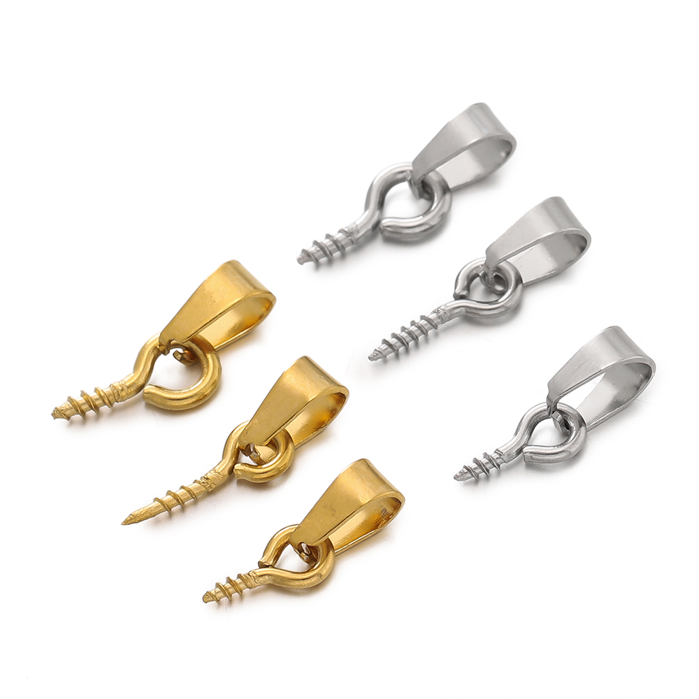 20pcs Stainless Steel Screw Ey - Jewelry Making Looper Tool ulasan dan harga