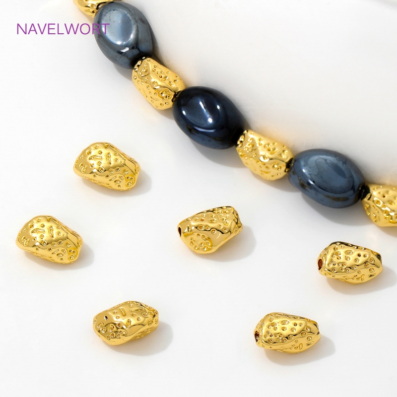 18K Gold Plated Irregular Loos - Jewelry Making Items ulasan dan harga