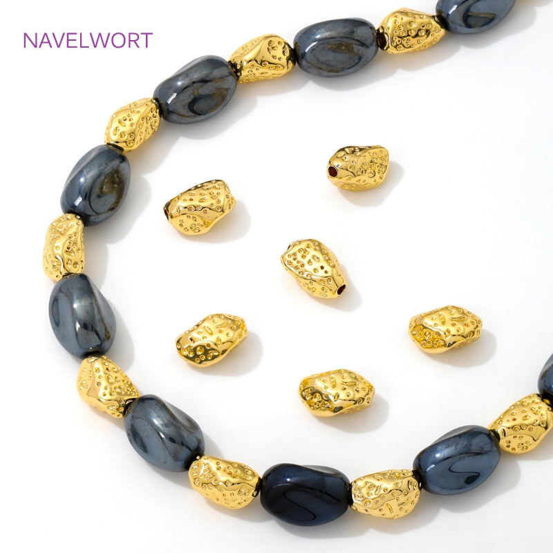18K Gold Plated Irregular Loos - Jewelry Making Items ulasan dan harga