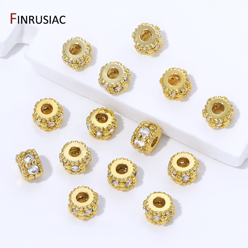 18K Gold Plated Brass Inlaid Z - Jewelry Making Items ulasan dan harga