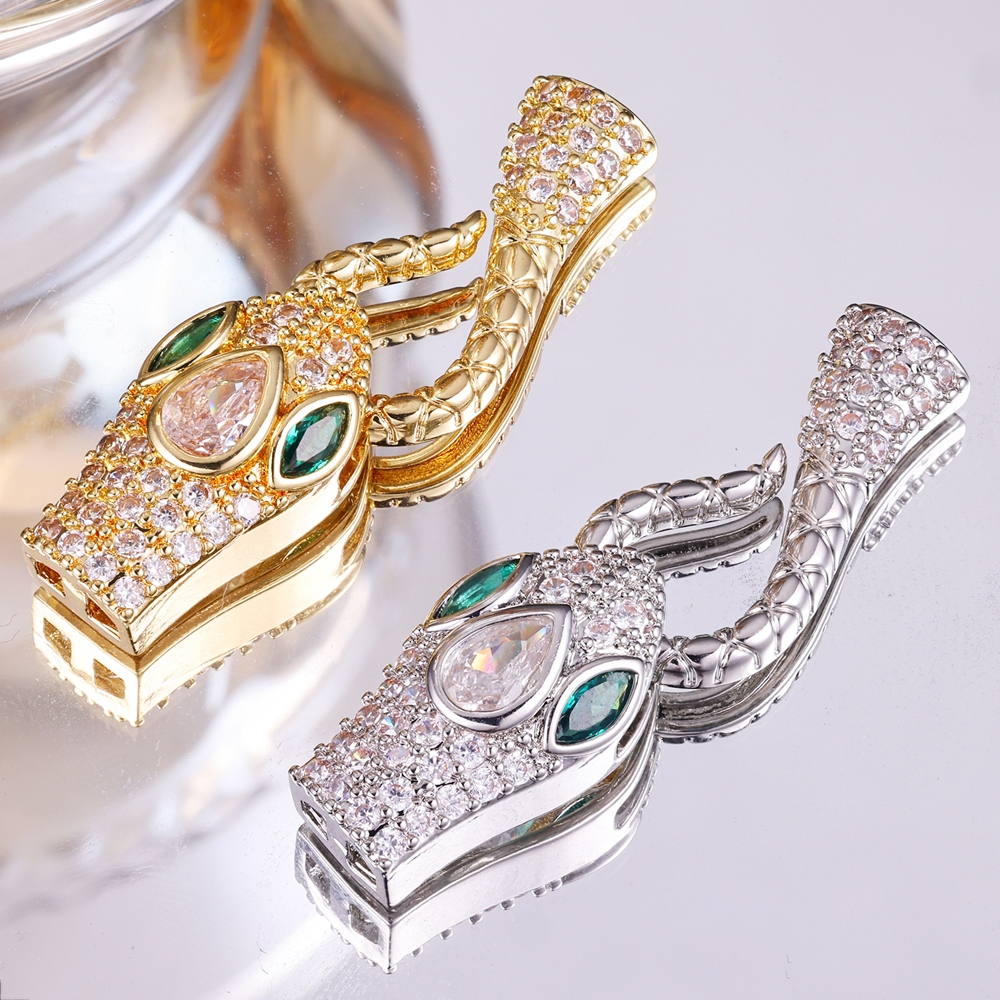 Juya 18K Gold Silver Plated De - Jewelry Making Silver ulasan dan harga