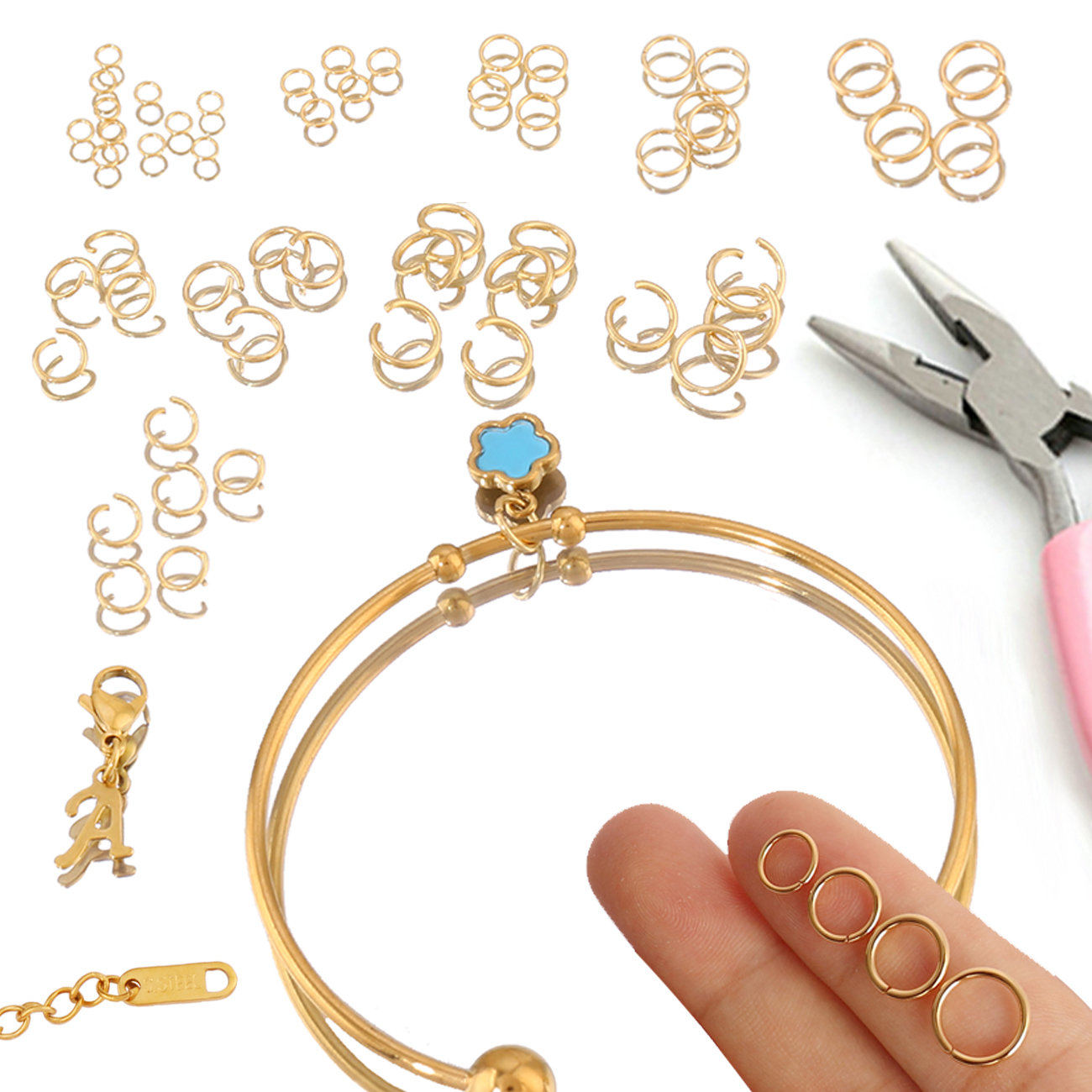 100-200Pcs/lot Stainless Steel - Jewelry Making Looper Tool ulasan dan harga