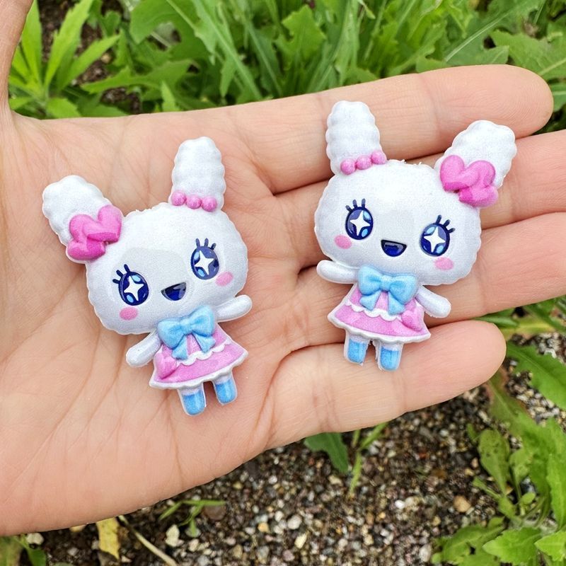 45mm Cartoon Tamagotchi double - Jewelry Making Necklaces ulasan dan harga