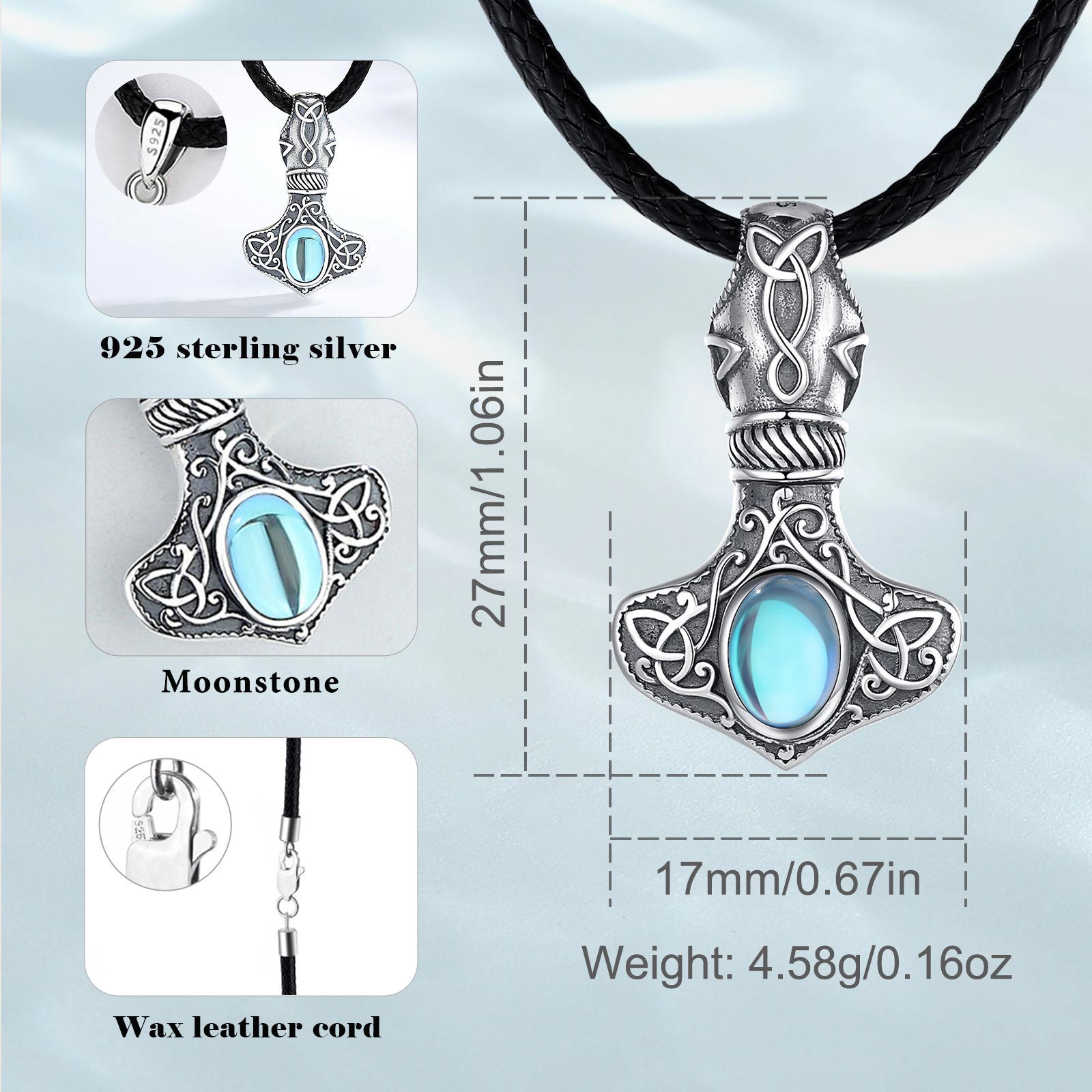 Eudora 925 Sterling Silver Nor - Jewelry Making Hammer ulasan dan harga